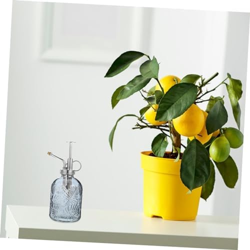Yardwe 350ML Glass Plant Mister Spray Bottle Vintage Plant Spray Bottle Watering Bottle Small Watering Can (Silver) - Image 5