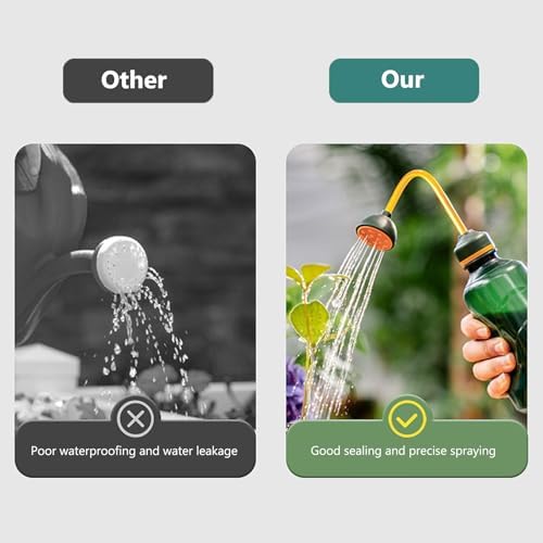 2Pack Watering Can for Seedlings,15oz/450ml(Green) - Image 6