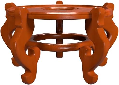 Red Lantern Rosewood Fishbowl Stand - Honey - Size 15.5 in. Base Diameter by RedLantern