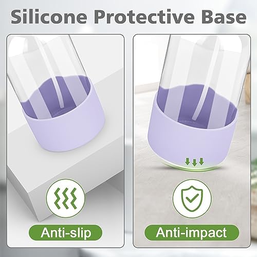 Glass Spray Bottles for Cleaning - 16 oz Spray Bottles with Silicone Sleeve - Image 3