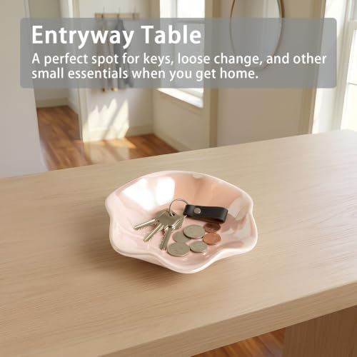 Ceramic Ring Dish, Jewelry Trinket Tray for Rings and Earrings - Image 5