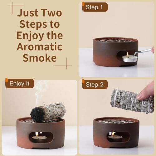 All-in-One Incense Holder for Palo Santo Sage Incense Sticks - Image 4