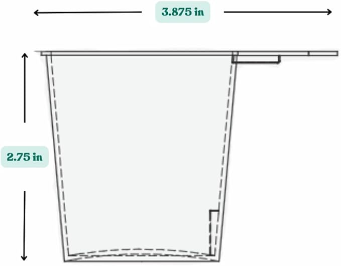 3/4 Cup (6 Oz. | 175 mL) Short Handle Scoop for Coffee, Protein Powder, Pet Food, Spices, Grains and Dry Goods – Plastic Food-Grade, BPA-Free Measuring Cup (Pack of 25)