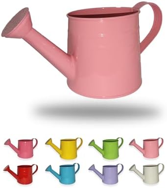 Small Watering Can for Indoor Plants, Pink, 1L by Unknown