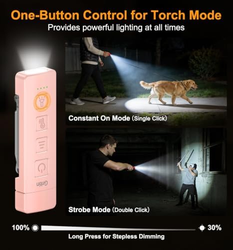 Gritin 2026 Gen 2 Rechargeable Book Light,2-in-1 Reading Light & Flashlight - Image 6