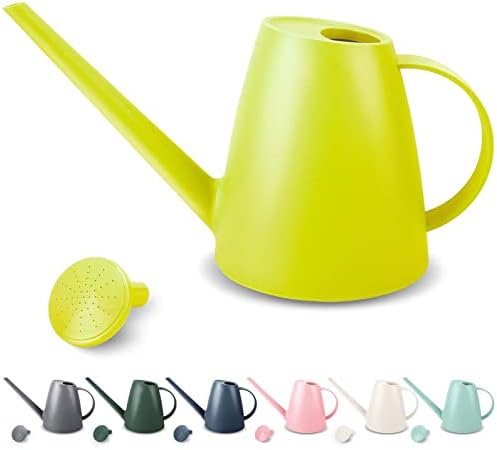1.8L Watering Can, Small Watering Can for Indoor Plants with Long Spout by QilebiGardeningSeries