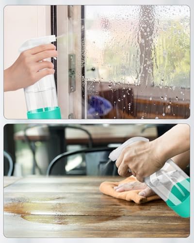 Glass Spray Bottles for Cleaning - 16 oz Spray Bottles with Silicone Sleeve - Image 6