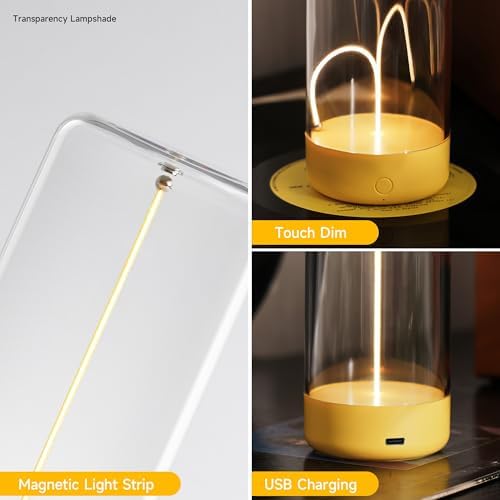 AUGE LIGHT Mini Minimalist Table Lamp, Cordless Lamp, Rechargeable Lamp - Image 4