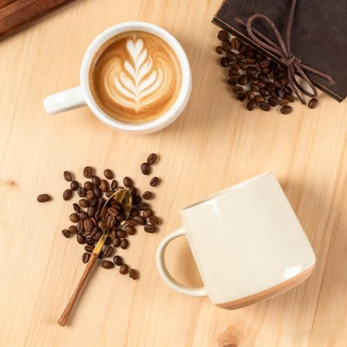 GBhome Ceramic Coffee Mugs Set of 4, 16oz Handmade Coffee Mugs - Image 5