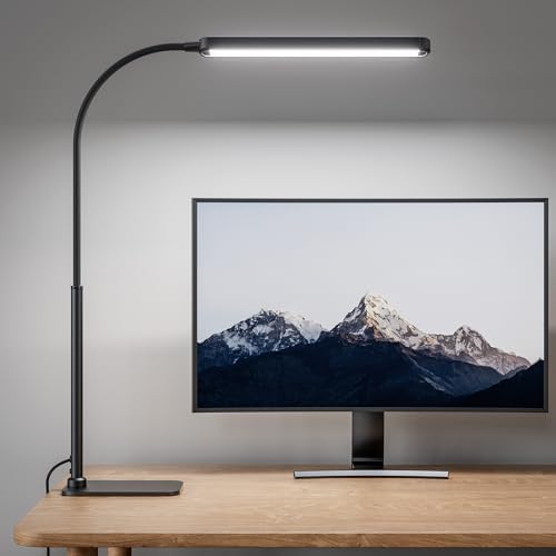 SUPERDANNY Eye-Caring LED Desk Lamp Work Lamp Office Lamp with Base by SUPERDANNY