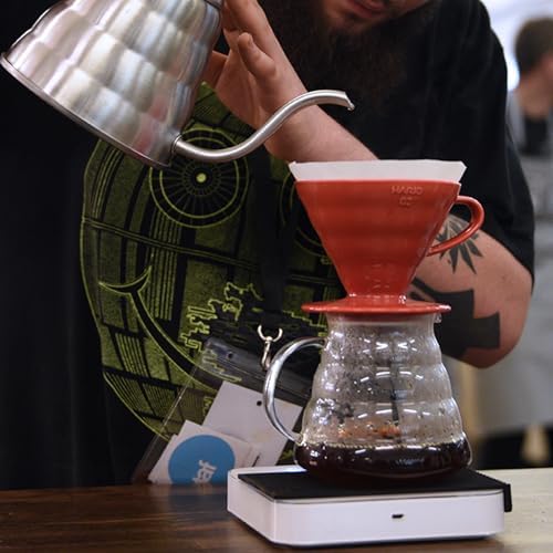 HARIO VDR-01-T Transparent Dripper 01 Clear Coffee Hand Drip for 1 to 2 Cups, Made in Japan - Image 5