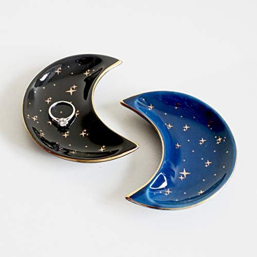 Small Moon Jewelry Dish Tray, Blue - Image 5