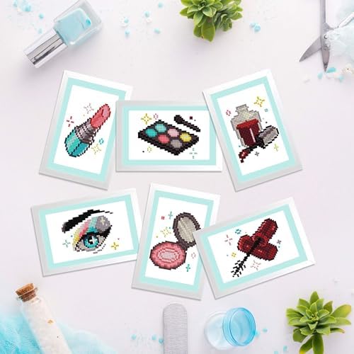 DIAMOND ART CLUB Mini Dazzles - Makeup Diamond Art Kits for Adults - Image 2