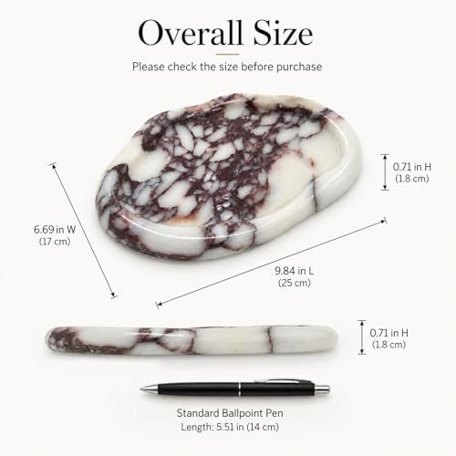 Small Marble Vanity Tray for Jewelry and Perfume - Image 3