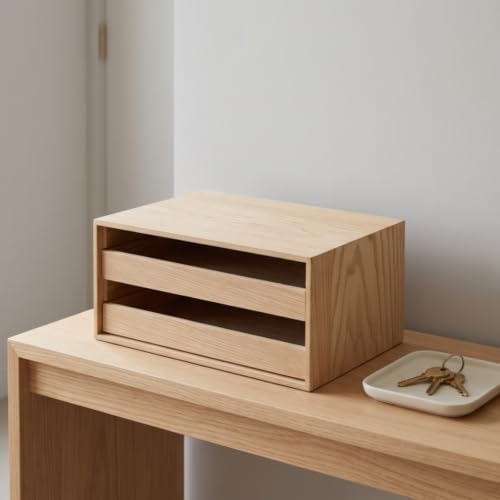 predolo Compact Wood Desktop Organizer - Image 4