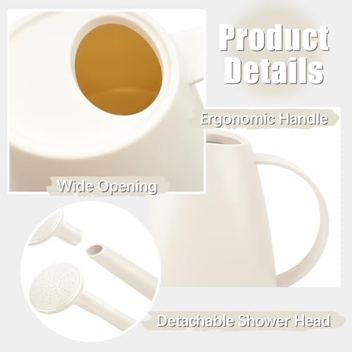 1.8L Watering Can, Watering Can Indoor Plants, Long Spout Small Water Can - Image 6