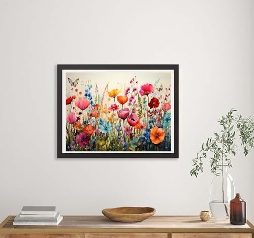 Diamond Art Kits for Adults, Wild Flowers Diamond Painting Kits for Adults - Image 3