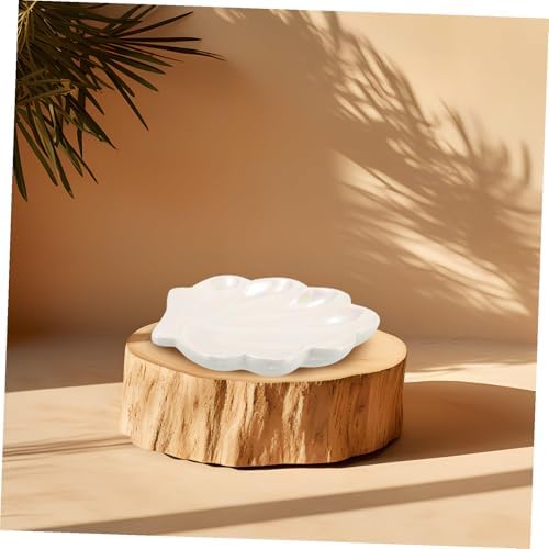 LIFKOME Ceramic Seashell Jewelry Tray for Rings, Vanity and Desk Storage - Image 3