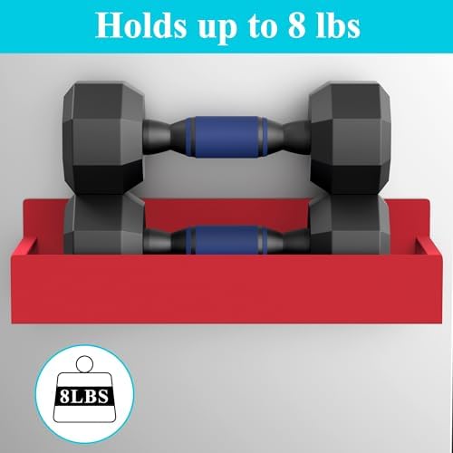 HuggieGems 2 Pack Magnetic Spice Storage Rack Organizer for Refrigerator and Oven, Red Fridge Organizers and Storage - Image 4
