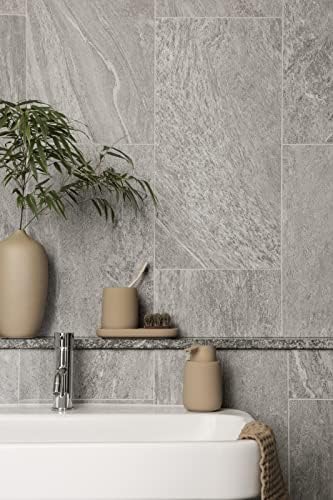blomus SONO Modern Bathroom Countertop Oval Tray Organizer - Ceramic Soft Touch - Tan - Image 2