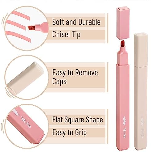 Mr. Pen- Aesthetic Highlighters No Bleed, 8 Pack, Assorted Colors | Chisel Tip, Cute Highlighters Assorted Colors for Journaling, Highlighting, Underlining, Fast Dry, Back to School Supplies - Image 5