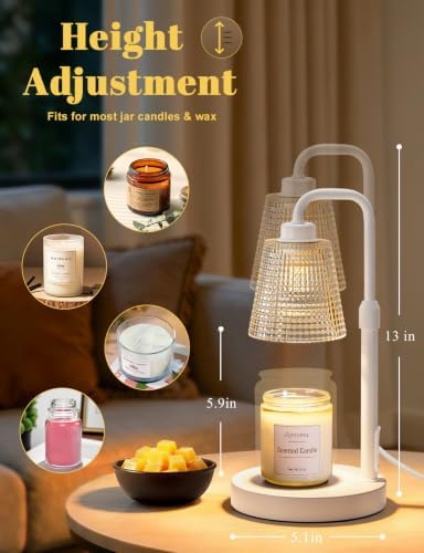 Candle Warmer Lamp with Timer, Birthday Gifts for Women, Cozy Room Decor - Image 4