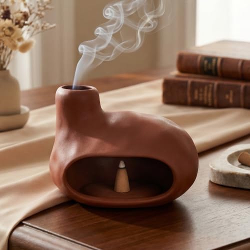 CEREMONY Palo Santo Holder -Mini Ceramic Incense Holder for Palo Santo and Sticks - White Sage Holder for Meditation Decor - Image 6