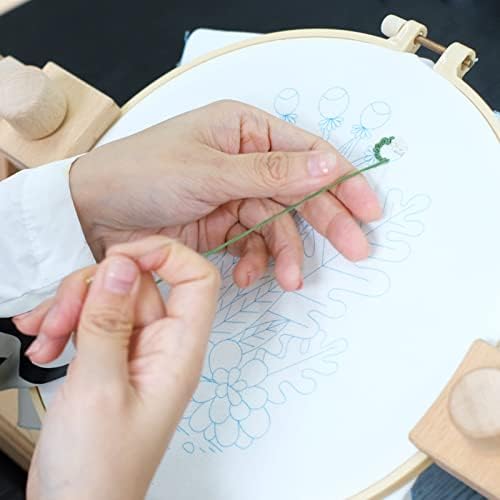 HAND U JOURNEY Embroidery Stitch Kit, 28 Stitches, 2 Plant & Home Themes - Image 6