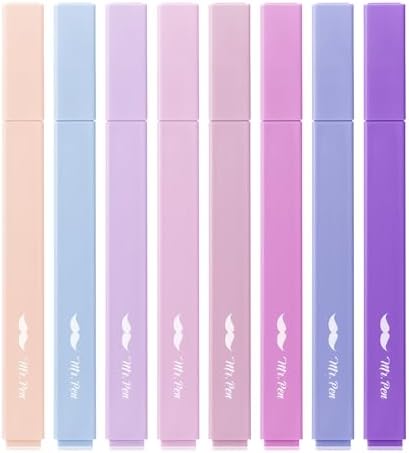 Mr. Pen- Aesthetic Highlighters No Bleed, 10 Pack, Assorted Colors | Chisel Tip, Cute Highlighters Assorted Colors for Journaling, Highlighting, Underlining, Fast Dry, Back to School Supplies by MrPen