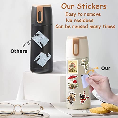 300 PCS Vintage Stickers, Aesthetic Waterproof Vinyl Stickers for Scrapbook Journaling Planners and Journals, Cottagecore Retro Sticker Pack for Water Bottles Laptop, Scrapbooking Supplies for Adults - Image 6