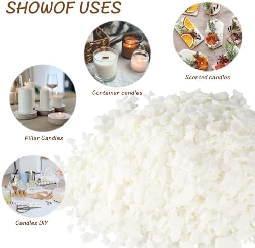 10 lb Soy Wax DIY Candle for Candle Making，Flakes & Soft, White,Perfect for Your DIY Projects - Image 7