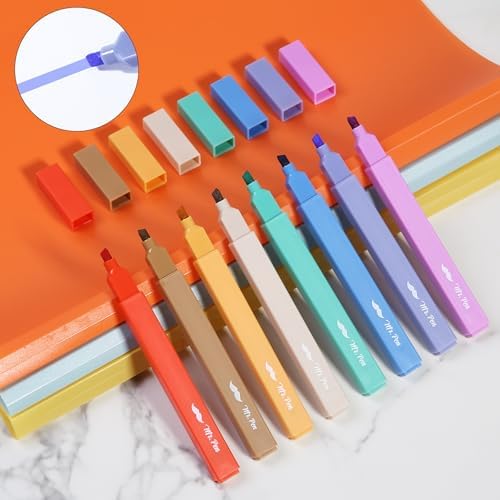 Mr. Pen- Aesthetic Highlighters No Bleed, 8 Pack, Assorted Colors | Chisel Tip, Cute Highlighters Assorted Colors for Journaling, Highlighting, Underlining, Fast Dry, Back to School Supplies - Image 6