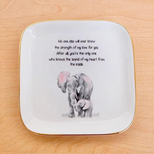 Elephant Gifts for Mom Jewelry Dish Gifts for Mom Mother's Day Christmas - Image 5