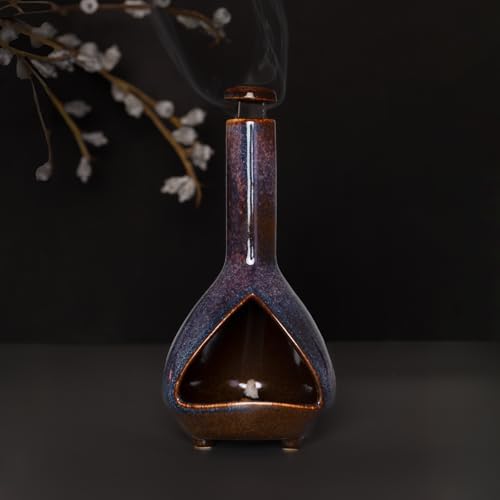 Ceramic Palo Santo Chimney Incense Burner for Palo Santo, Sage, Cones - Image 3