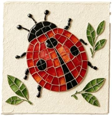LWLQCZJ Sea Glass Art Kit - DIY Fun Craft Kit for Adults, Beginner Friendly (Ladybug) by Unknown