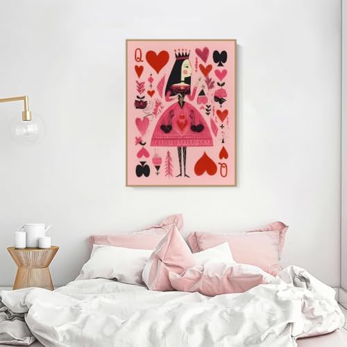Pink Poker Diamond Art Kits for Adults Diamond Painting Kit for Beginner - Image 5