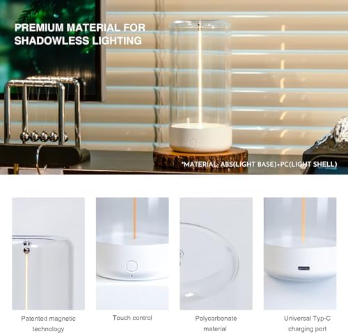 AUGE LIGHT Mini Minimalist Table Lamp, Cordless Lamp, Rechargeable Lamp - Image 3