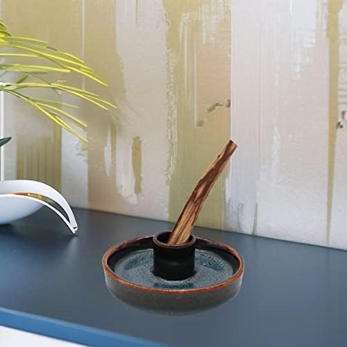 Sage Holder, Sage Burner, Smudge Bowl, Palo Santo Holder, Incense Holder, Incense Holder Bundle, Sage Holder for White Sage Bundle and Palo Santo (Sage Not Included) (Blue Reactive) - Image 6