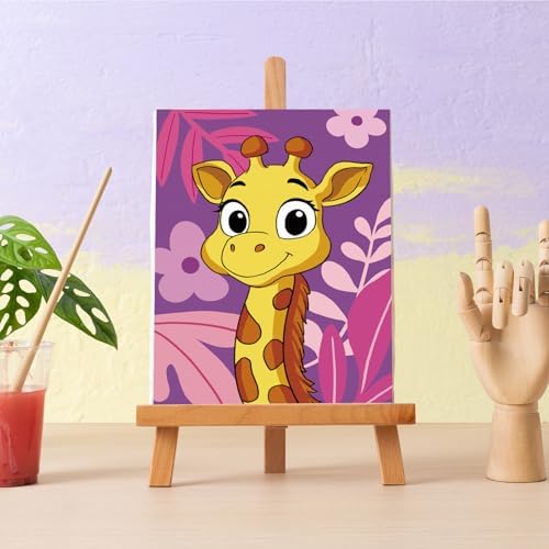 Louise Maelys 5x7Inch Pre Drawn Canvas for Painting for Kids, 12Pack - Image 4