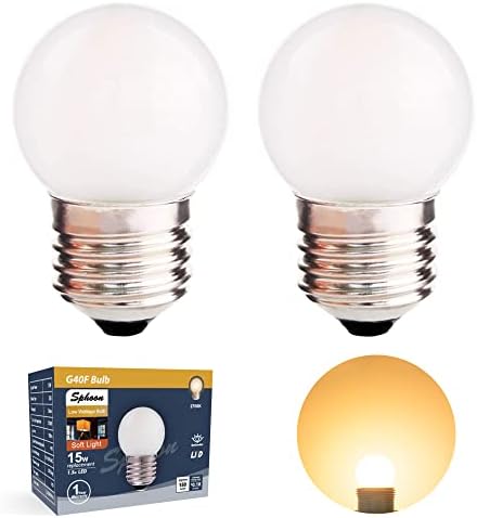 G40 1.5w Low Wattage Led Bulb Equal 15 Watt Small E26 Light Bulbs by lightinlife-DIYIdeallife