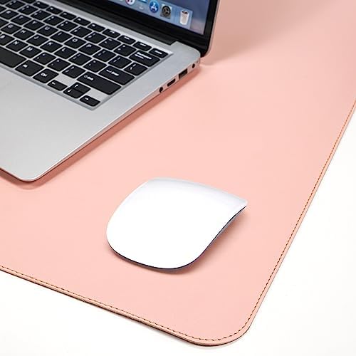 AFIING Cork Desk Mat, Rose Pink, 31.5" x 17", Desk Pad Protector - Image 5