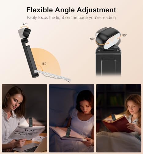 Gritin Reading Light, Rechargeable Book Light for Reading in Bed - Image 5