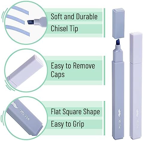 Mr. Pen- Aesthetic Highlighters No Bleed, 8 Pack, Assorted Colors | Chisel Tip, Cute Highlighters Assorted Colors for Journaling, Highlighting, Underlining, Fast Dry, Back to School Supplies - Image 4