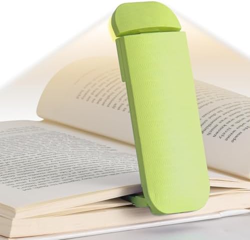HEMONNKAM Reading Light, Rechargeable Clip-On Book Light for Bed at Night by HEMONNKAM