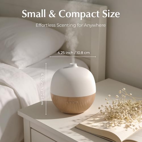 ARVIDSSON Essential Oil Diffuser 2 Pack, 100ml Aromatherapy Diffuser with Mood Light, Ultrasonic Oil Diffusers for Home, Small Diffuser for Essential Oils, Gift for Women - Image 2