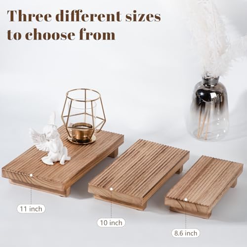 Bathroom Tray Farmhouse Decor Kitchen Soap Holder, 11" * 5.5" Brown - Image 6