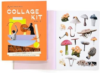 Collage Kit Vol. 2: 1000+ Images for Junk Journaling, Vision Boarding & DIY Crafts | 230-Page Creative Magazine with Perforated Pages, Prompts & Art Inspiration for Beginners & Pros (Volume 2) - Image 3