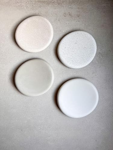 Pebble Concrete Tray, Organic Cement Tray, Nightstand Catch All, Jewelry Display, Chunky Trinket Tray, Ring Dish, Chubby Dish, Nordic Decor, Japandi Homewares - Image 5
