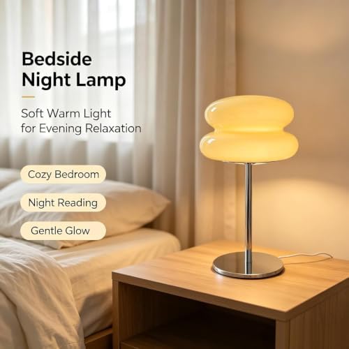 taotanra- Bread Table lamp Cream-Style Creative Bread lamp - Children's Room Night Light Birthday Gift Cute dimmable Sleep Atmosphere Light Home Decoration Item -Orange (Yellow) - Image 3