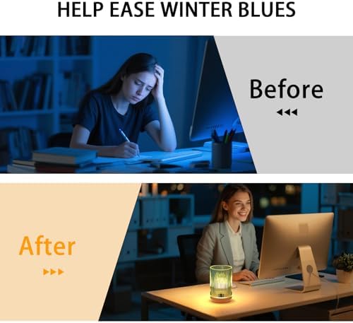 Cordless Table Lamp with Timer, Bedside Lamps with LED Warm Light - Image 5